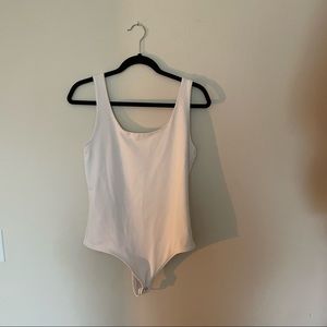 Express Body Contour Scoop Neck Bodysuit